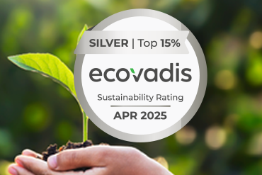 EcoVadis Silbermedaille